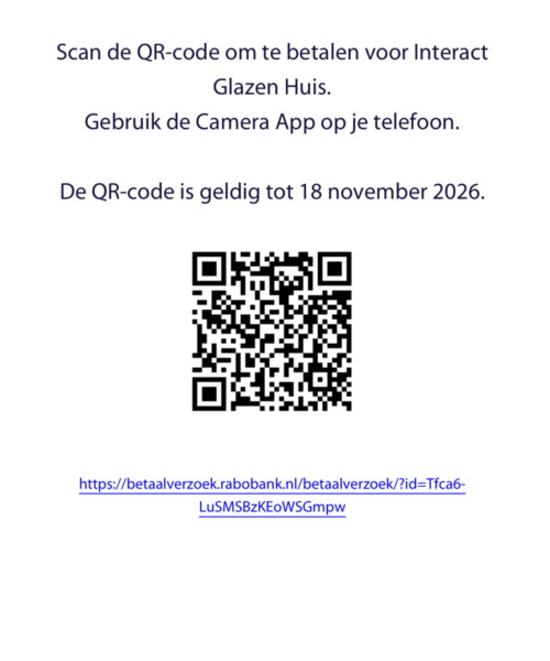 Glazen huis donatie